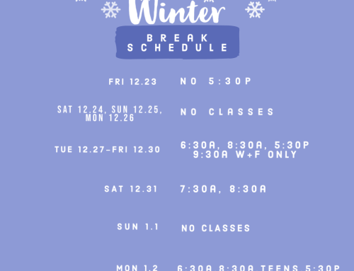 NEWS: Winter Break Schedule