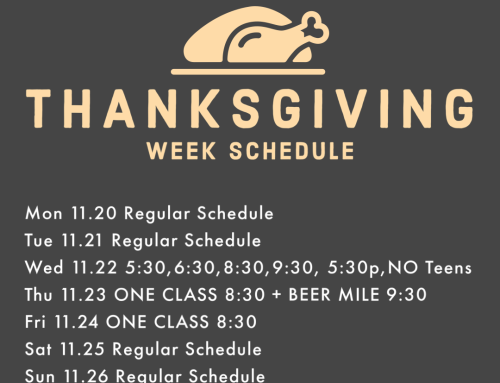 NEWS: 2023 Thanksgiving Week Schedule